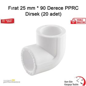 Fırat 25 mm 90 Derece Pprc Dirsek