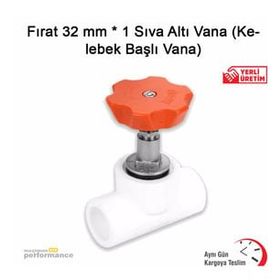 Fırat 32 mm 1 Sıva Altı Kelebek Başlı Vana