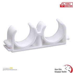 Fırat 32 mm Pprc Çiftli Boru Kelepçesi