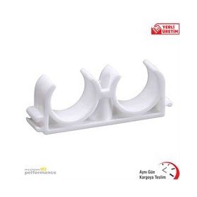 Fırat 32 mm Pprc Çiftli Boru Kelepçesi