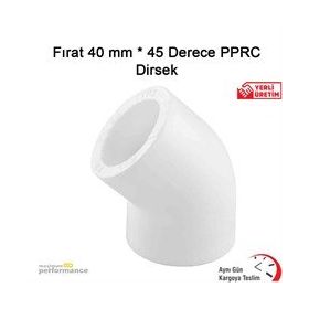 Fırat 40 mm 45 Derece Pprc Dirsek