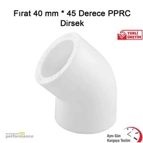 Fırat 40 mm 45 Derece Pprc Dirsek