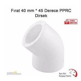 Fırat 40 mm 45 Derece Pprc Dirsek