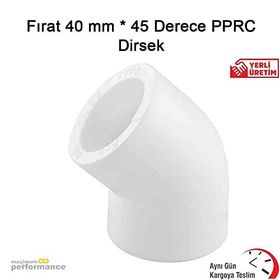 Fırat 40 mm 45 Derece Pprc Dirsek