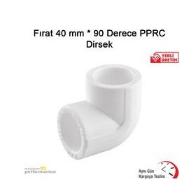 Fırat 40 mm 90 Derece Pprc Dirsek