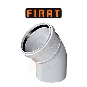 Fırat 50x45 Dirsek Pvc Pimaş Açık Dirsek