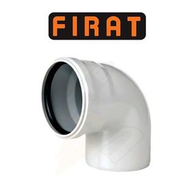 Fırat 50x90 Pvc Dirsek