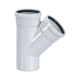 Fırat 75x50 mm 45 Derece Pvc Tek Çatal Boru