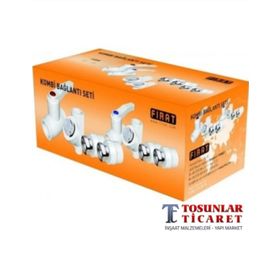Fırat 8 Parça Düz Set Kombi Bağlantı