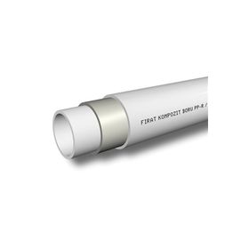 Fırat Boru PN25 20 mm Tesisat İçin Beyaz Plastik Boru