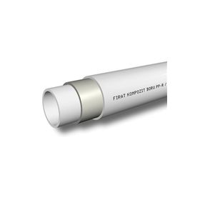 Fırat Boru PN25 20 mm Tesisat İçin Beyaz Plastik Boru