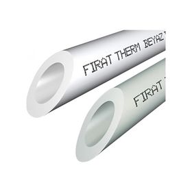 Fırat Boru PN25 20 mm Tesisat İçin Beyaz Plastik Boru