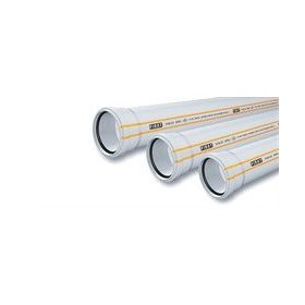 Fırat FIRAT0177 50x3000 mm 3.2 mm Pvc Pimaş Dublex Atık Su Borusu