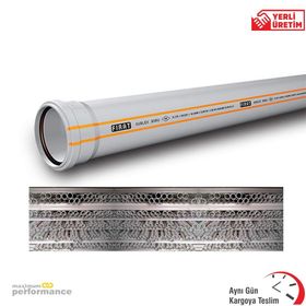 Fırat FIRAT0195 125x250 mm 3.2 mm Pvc Pimaş Dublex Atık Su Borusu