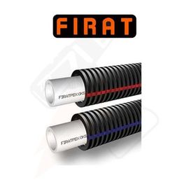 Fırat PE-RT 100 m Kırmızı Kılıflı Boru