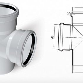 Fırat Pvc 50x50 cm Te Çatal