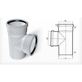 Fırat Pvc 50x50 cm Te Çatal