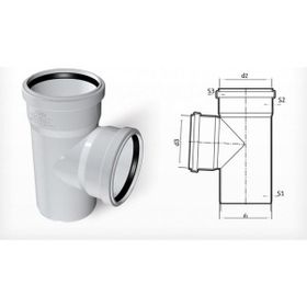 Fırat Pvc 50x50 cm Te Çatal