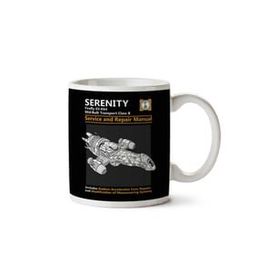 Firefly Serenity Servis ve Onarım El Kitabı Baskılı Kupa