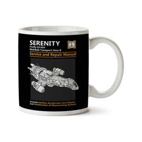 Firefly Serenity Servis ve Onarım El Kitabı Baskılı Kupa