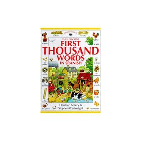 First 1000 Words İn Spanish-Usborne Yayınları