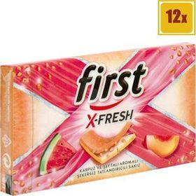 First 27 gr Sensations X-Fresh Şeftali Karpuz Aromalı Sakız