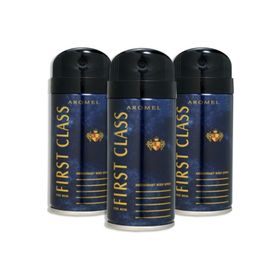 First Class 3x150 ml Erkek Deodorant