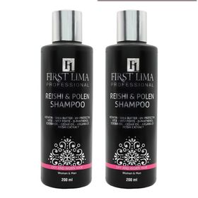 First Lima Boyalı ve Yıpranmış Saçlara Özel Yıpranma Karşıtı 2x200 ml Şampuan