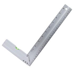 First Master 30 cm Su Terazili Alüminyum Cetvel Marangoz Gönye