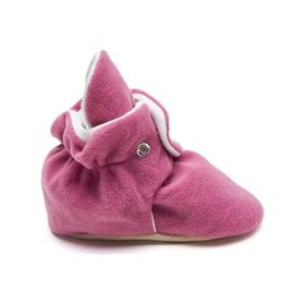 First Step F-850 Gül Kurusu Pembe Çıtçıtlı Kaydırmaz Taban Bebek Patik
