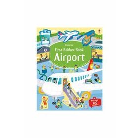 First Sticker Book Airports-Usborne Yayınları