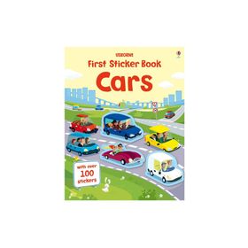 First Sticker Book Cars-Usborne Yayınları