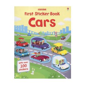 First Sticker Book Cars-Usborne Yayınları