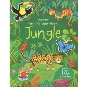 First Sticker Book Jungle-Usborne Publishing