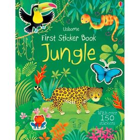 First Sticker Book Jungle-Usborne Publishing