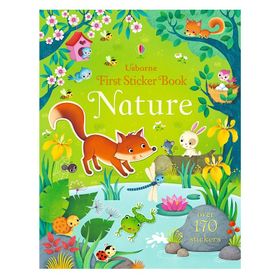 First Sticker Book Nature-Usborne Publishing
