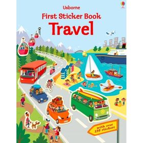 First Sticker Book Travel-Usborne Yayınları