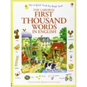 First Thousand Words in English - Usborne Yayınları