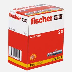 Fıscher 100 Adet S8 Dübel
