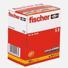 Fıscher 100 Adet S8 Dübel