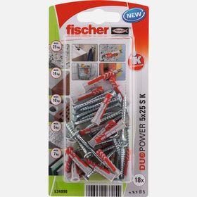 Fıscher Duopower 5x25 KSNV 18+18 Dübel