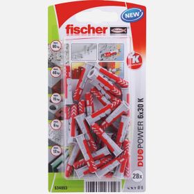 Fıscher Duopower 6x30 K NV 28 Dübel