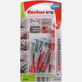 Fıscher Duopower 8x40 KSNV 8+8 Dübel