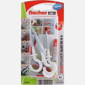 Fıscher Duopower 8x40 RH NKNV 4 Dübel