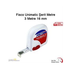 Fisco 1277 3 mt 16 mm Unimatic Şerit Metre