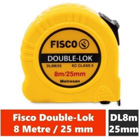 Fisco Double Lok 8 mt X 25 mm Şerit Metre
