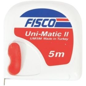 Fisco TV5 Trimatik 5 m 25 mm Çelik Şerit Metre