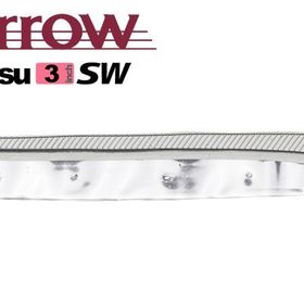 Fish Arrow Flash J Shirasu 7.5 cm SW 110 Clear Silver Sahte Balık