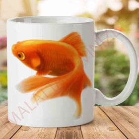 Fish Png Baskılı Kupa Bardak