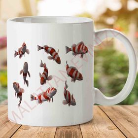 Fish Png Baskılı Kupa Bardak